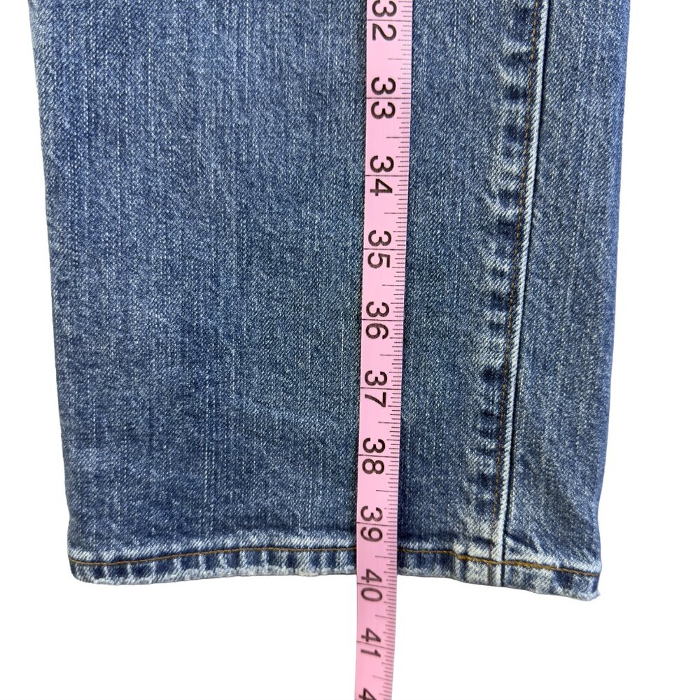 J.Crew Flex Men’s Straight Leg Jeans W36 L30 Blue Classic Fit Stretch Denim Pant - Picture 11 of 13